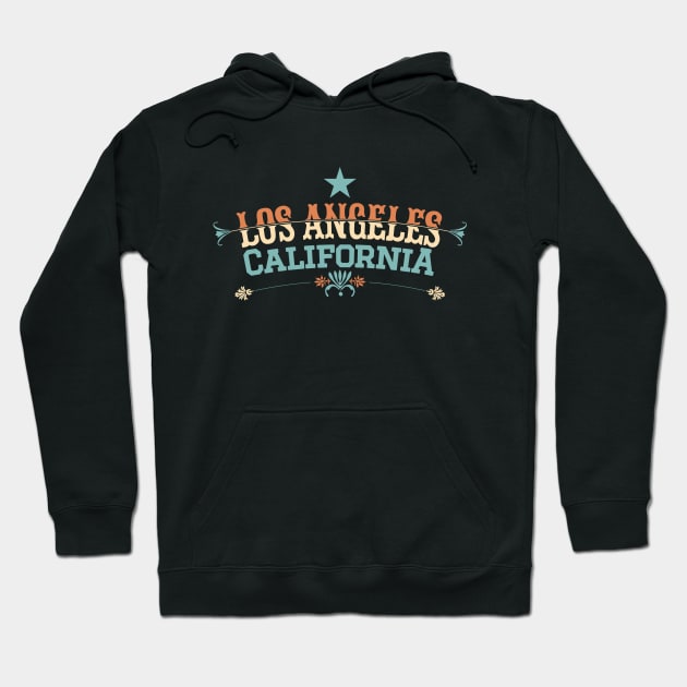 Los Angeles California Latin Style - Los Angeles California Hoodie by Boogosh